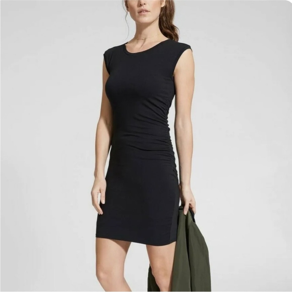 Athleta Black Carefree Tee‎ Travel Resort Dress